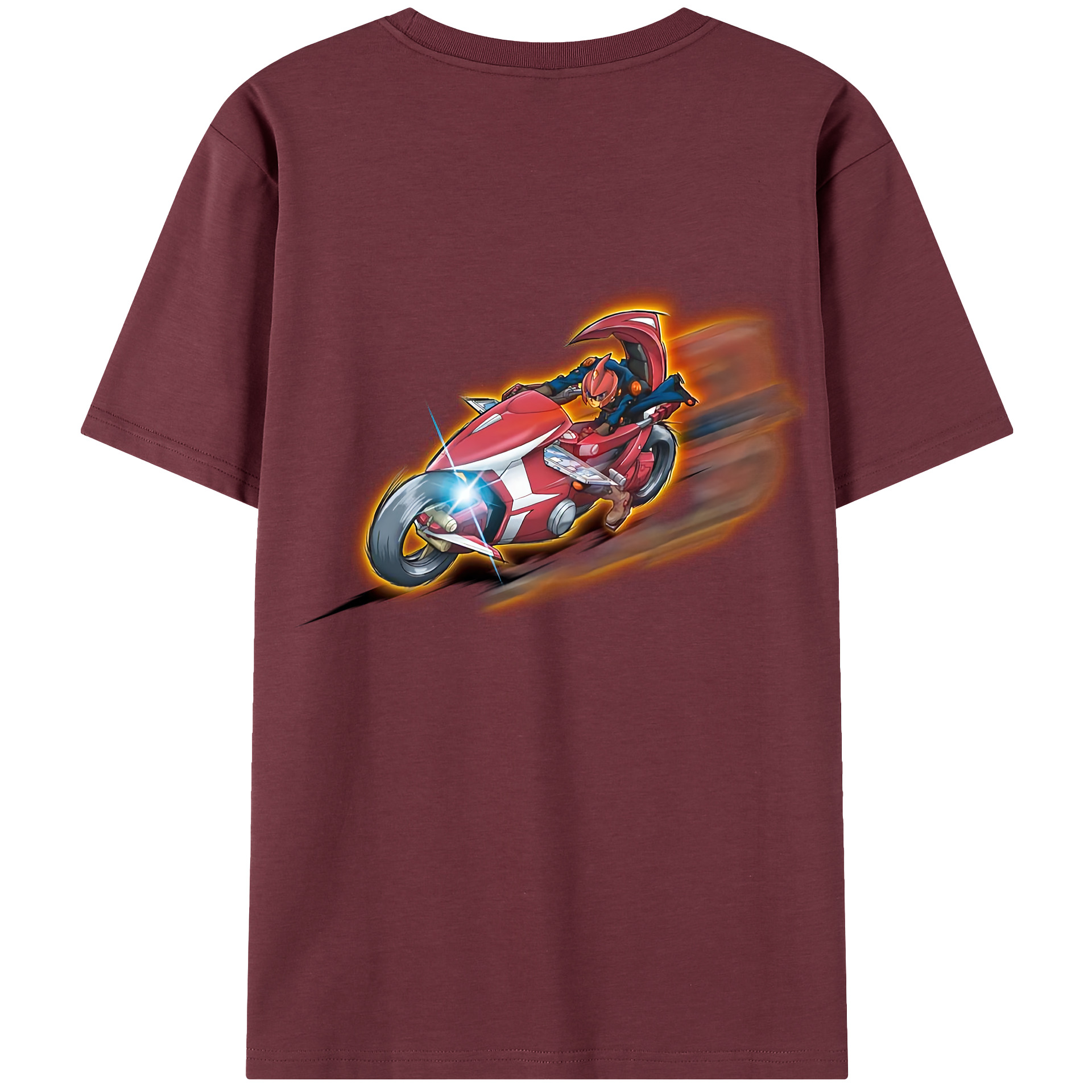 （画像用） 遊☆戯☆王 Yu-Gi-Oh! 綿100％半袖Tシャツ（背面プリント）